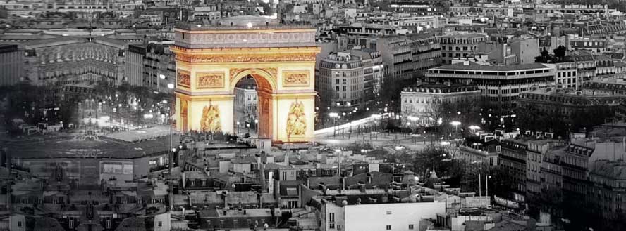 Centre of Paris representing LaPont French Language Course 